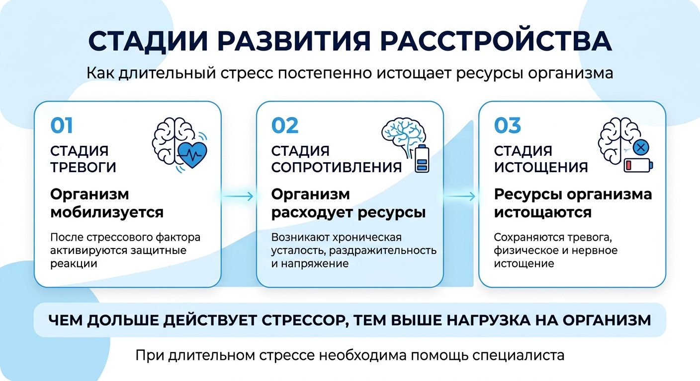 Лечение стресса в Сергаче инфографика